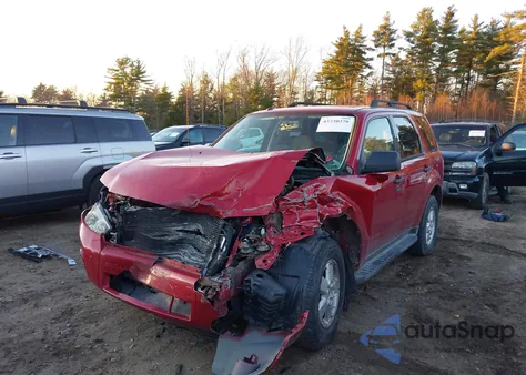 2010 Ford Escape Xlt z USA, uszkodzony, nr VIN 1FMCU9D71AKC59904